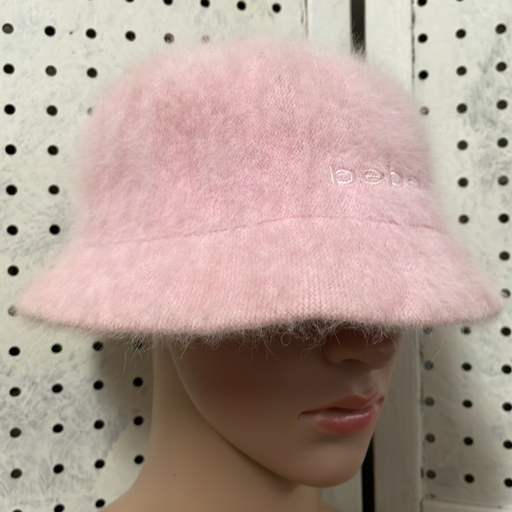 Bebe angora blend hat - Picture 2 of 6